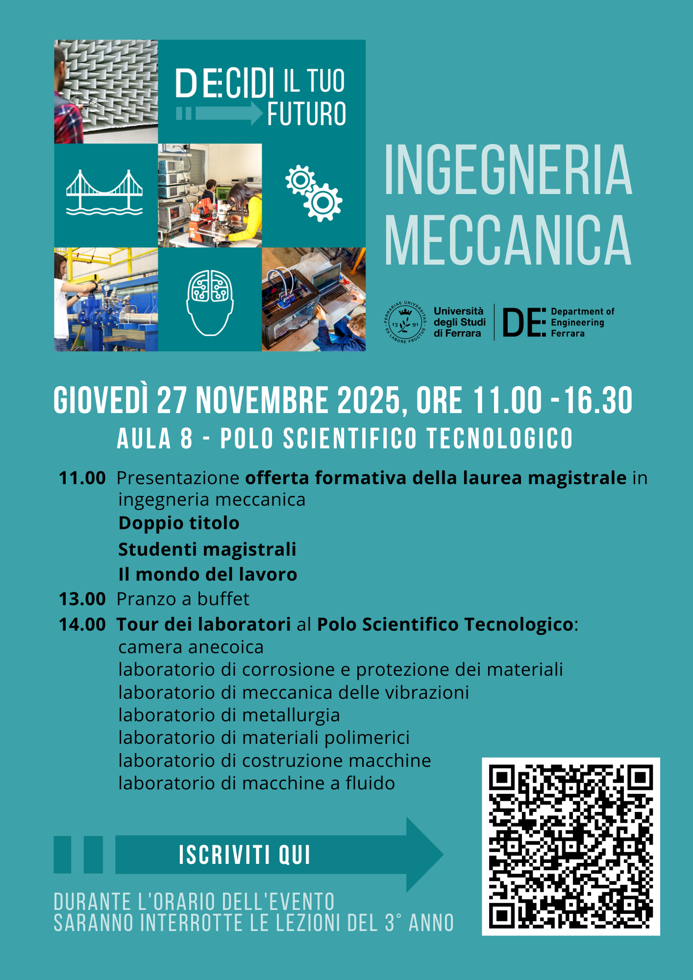 DEcidi il tuo futuro 2025 - meccanica