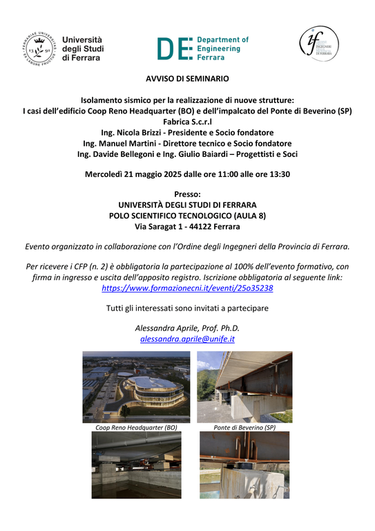 Seminario 21 maggio 2025